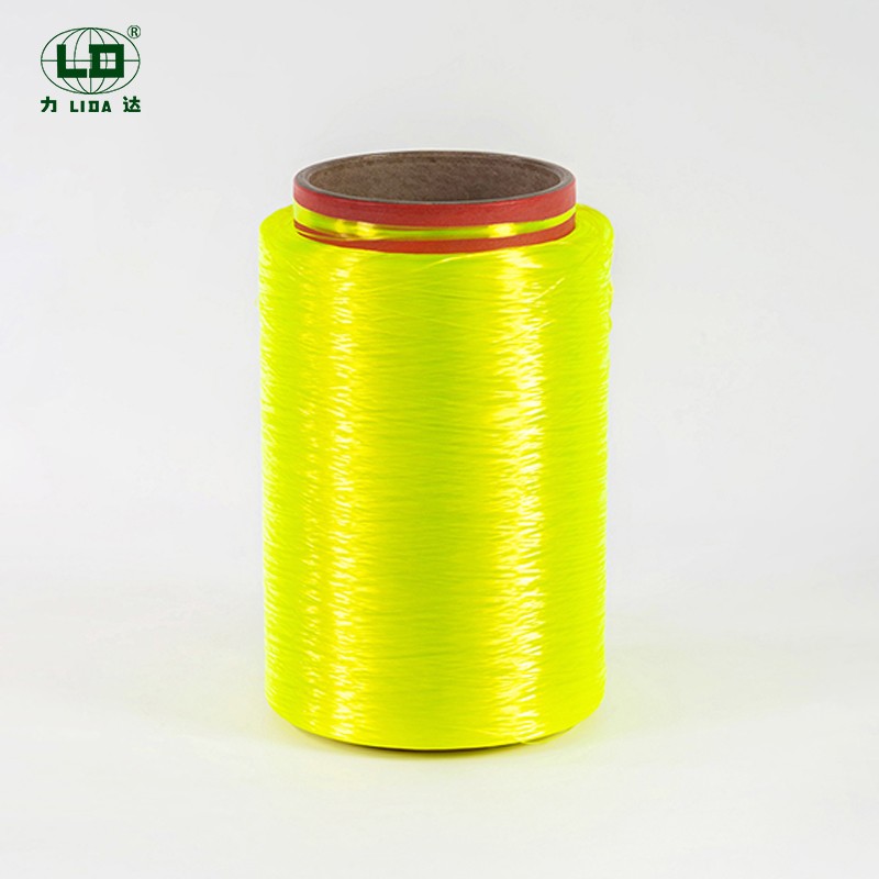 Dab tsi yog qhov tseem ceeb siv ntawm high-lub zog thiab muaj cov shrinkage qis polyester filament
