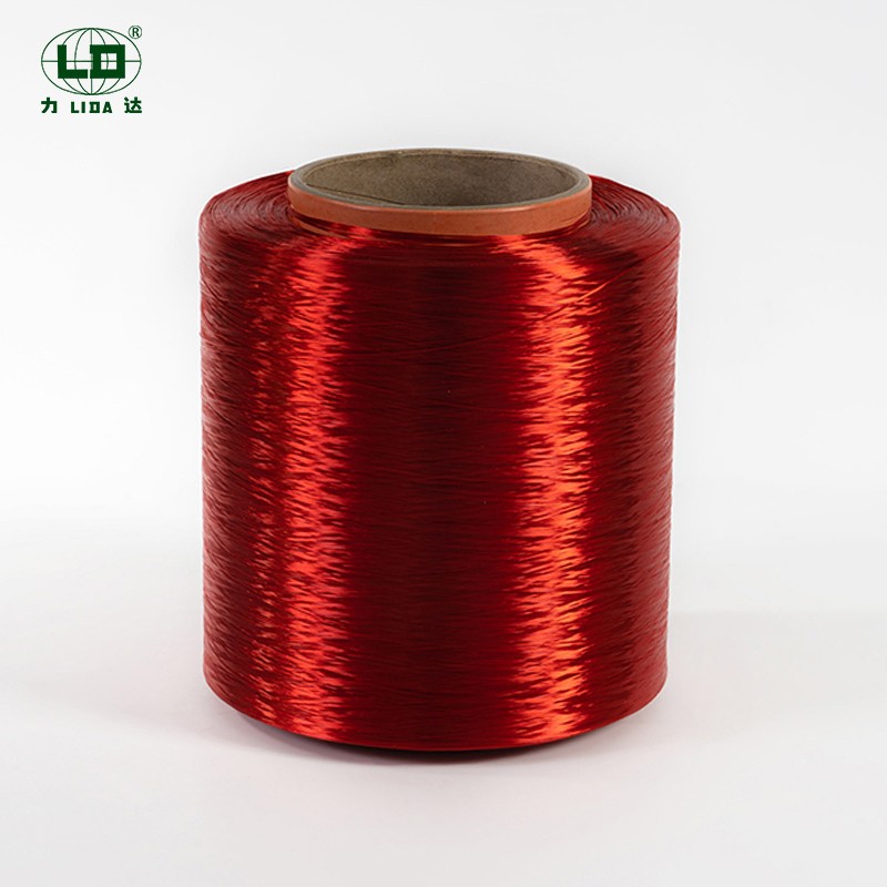 Anti Hluav Taws Nylon 6 Dope Dyed Filament Yarn